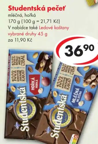 CBA Studentská pečeť nabídka