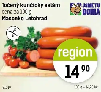 Točený kunčický salám