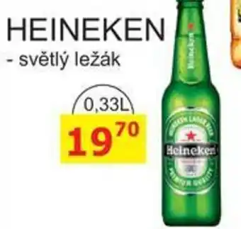 BENE Nápoje HEINEKEN 0.33L nabídka