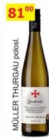 BENE Nápoje MULLER THURGAU 0.75L nabídka