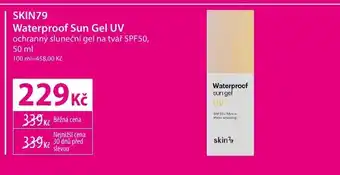 Hebe SKIN79 Waterproof Sun Gel UV nabídka
