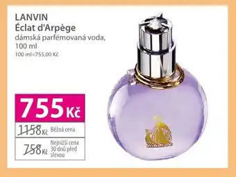 Hebe LANVIN Éclat d'Arpège nabídka