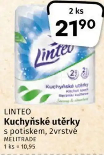 Coop LINTEO Kuchyňské utěrky nabídka