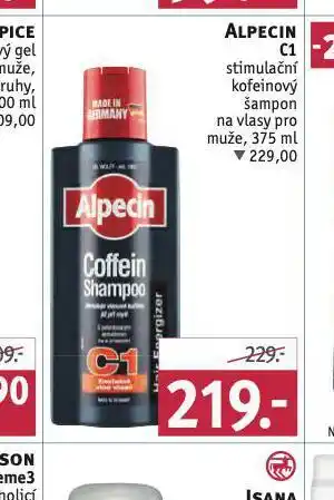 Rossmann Alpecin c1 stimulační kofeinový šampon nabídka