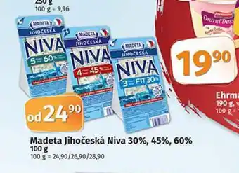 Coop Madeta jihočeská niva nabídka