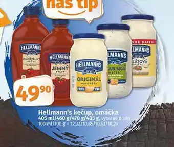 Coop Hellmann´s kečup nabídka