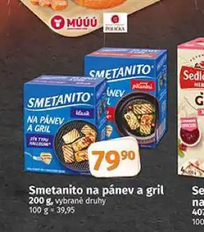 Coop Smetanito na pánev a gril nabídka