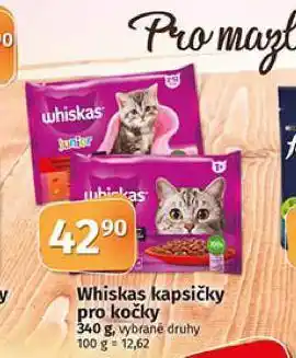 Coop Whiskas kapsičky pro kočky nabídka