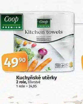 Coop Kuchyňské utěrky nabídka