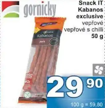 Jip Snack IT Kabanos: exclusive nabídka