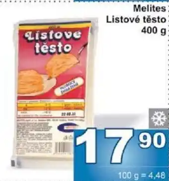 Jip Melites Listové těsto 400 g nabídka