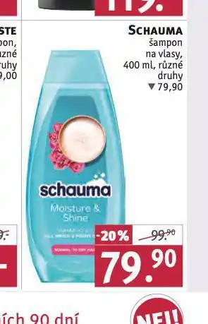 Rossmann Schauma šampon nabídka