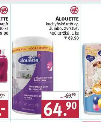 Rossmann Alouette kuchyňské urěrky nabídka
