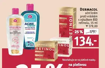 Rossmann Dermacol oční krém nabídka