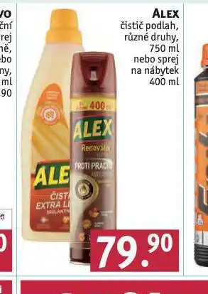 Rossmann Alex čistič na podlahy nabídka