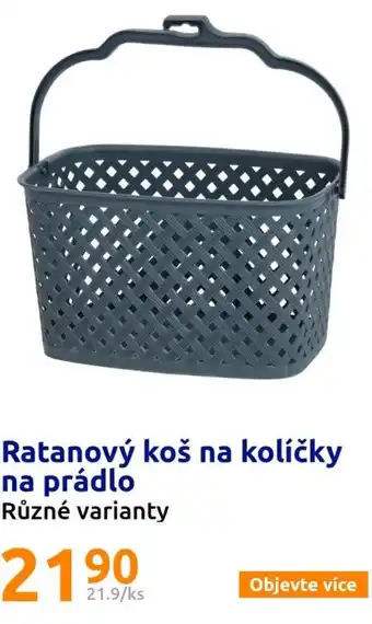 Action Ratanový koš na kolíčky na prádlo nabídka