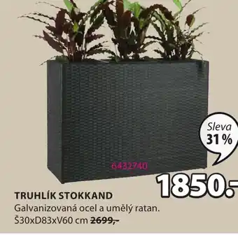 JYSK TRUHLÍK STOKKAND nabídka