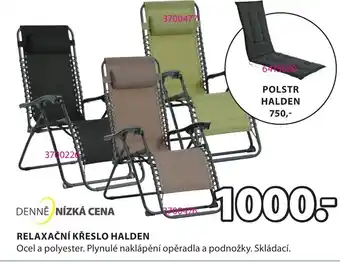 JYSK RELAXAČNÍ KŘESLO HALDEN nabídka