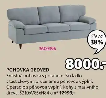 JYSK POHOVKA GEDVED nabídka