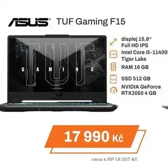 Expert ASUS TUF Gaming F15 nabídka