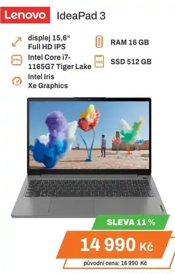 Expert Lenovo IdeaPad 3 nabídka