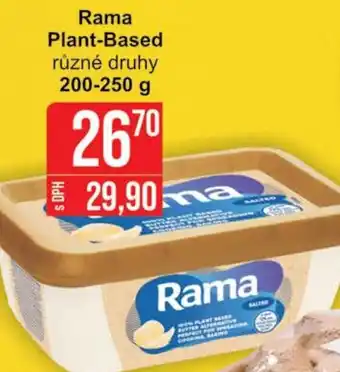 Jip Rama Plant-Based nabídka