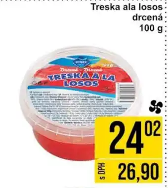 Jip Treska ala losos drcená 100 g nabídka