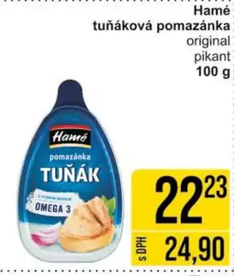 Jip Hamé tuňáková pomazánka nabídka