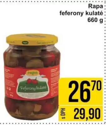 Jip Rapa feferony kulaté 660 g nabídka