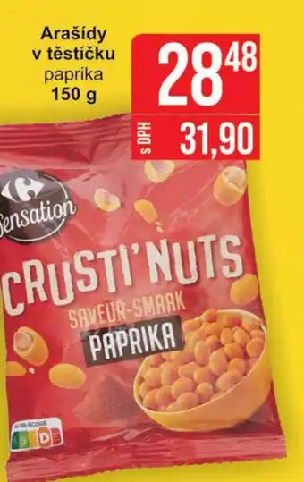 Jip Arašídy v těstíčku paprika 150 g nabídka