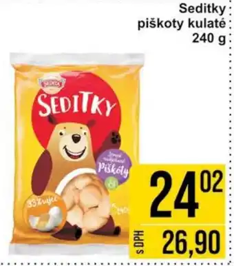 Jip Seditky piškoty kulaté 240g nabídka