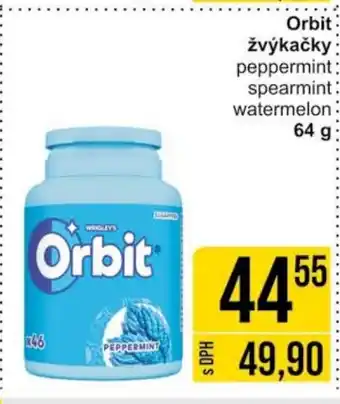 Jip Orbit žvýkačky nabídka