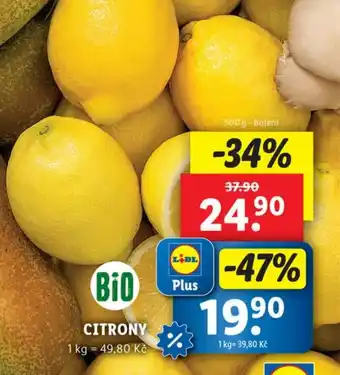 Lidl CITRONY nabídka