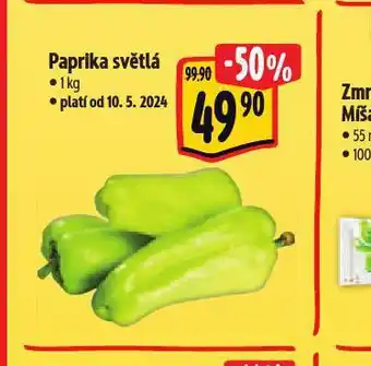 Albert Paprika světlá nabídka