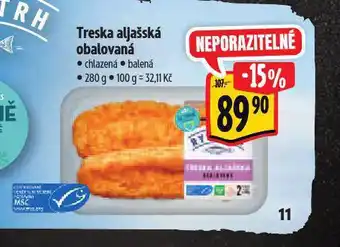 Albert Treska aljašská obalovaná nabídka