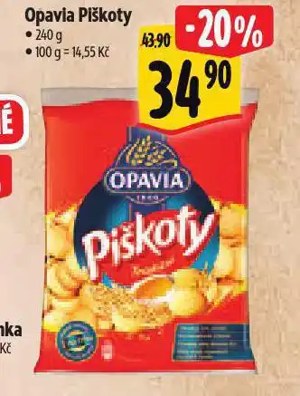 Albert Opavia piškoty nabídka