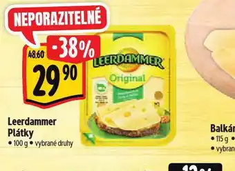 Albert Leerdammer plátky nabídka