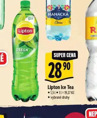 Albert Lipton ice tea nabídka