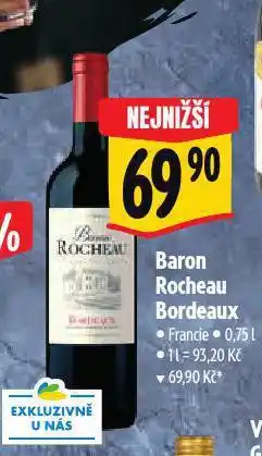 Albert Baron rocheau bordeaux nabídka