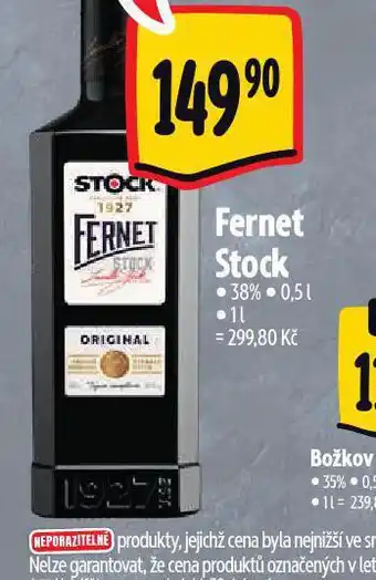 Albert Fernet stock nabídka