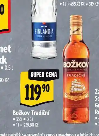 Albert Božkov tradiční nabídka