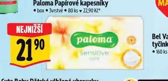 Albert Paloma papírové kapesníky nabídka