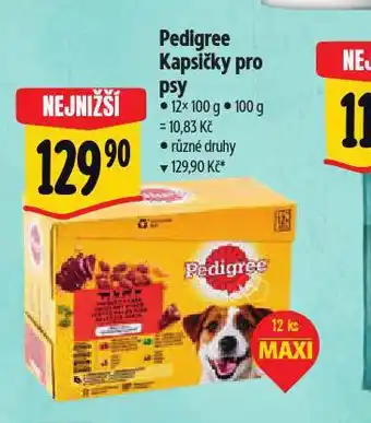 Albert Pedigree kapsičky pro psy nabídka