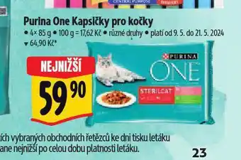 Albert Purina one kapsičky pro kočky nabídka