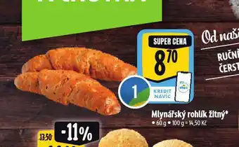 Albert Mlynářský rohlík žitný nabídka