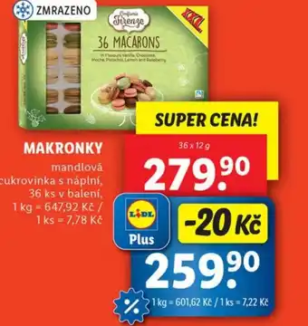 Lidl MAKRONKY nabídka