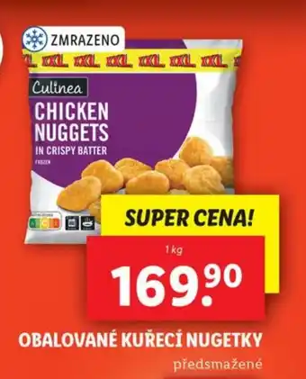 Lidl OBALOVANÉ KUŘECÍ NUGETKY nabídka