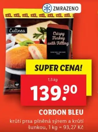Lidl CORDON BLEU nabídka
