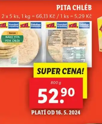 Lidl PITA CHLEB nabídka