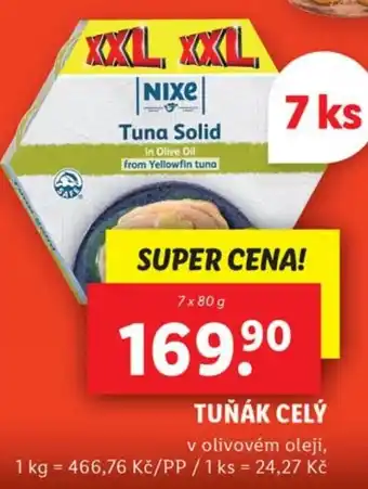 Lidl TUŇÁK CELÝ nabídka
